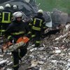 В Киеве мощный взрыв разрушил пять гаражей, есть жертвы (фото, видео)