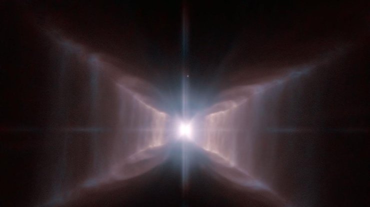 Туманность HD 44 179 была открыта в 1973 году. Фото ESA