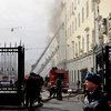 В Москве горит здание Минобороны (фото)