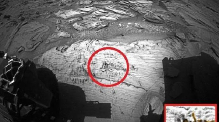 На Марсе нашли человеческий след 