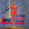 Украинская гимнастка завоевала 4 награды на международных соревнованиях