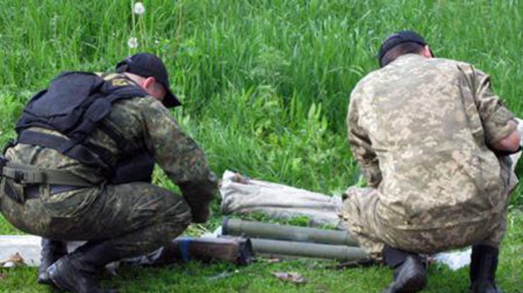 Под Харьковом в лесу нашли пять гранатометов