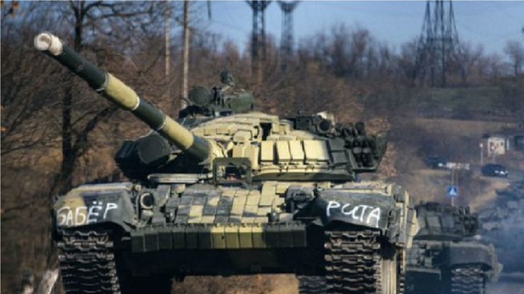 В Донецк прибыло десять танков из России