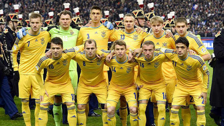 Национальная сборная Украины по футболу победила Румынию