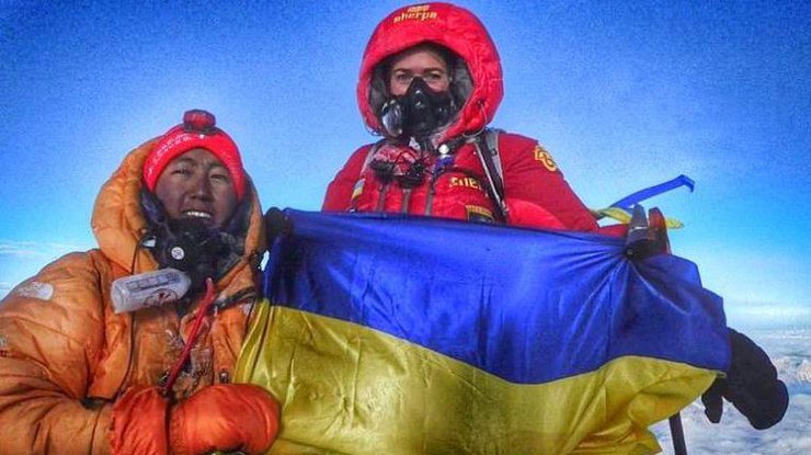 Украинка покорила Эверест / Фото: из Facebook