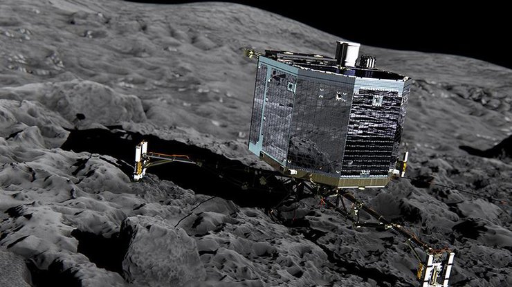 Космический аппарат Rosetta передал на Землю удивительные данные 