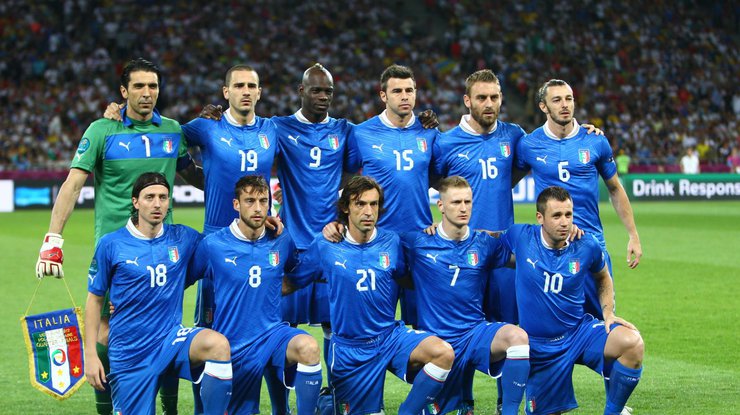 Стал известен состав сборной Италии по футболу на Евро 2016