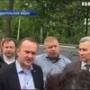 Министр экологии осмотрел вырубку лесов на Прикарпатье