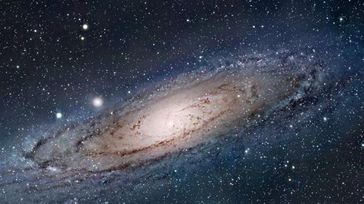 Галактика Млечный путь - предполагаемый вид сбоку. Фото radio.uchile.cl