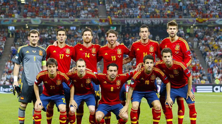 Известна заявка сборной Испании на Евро 2016