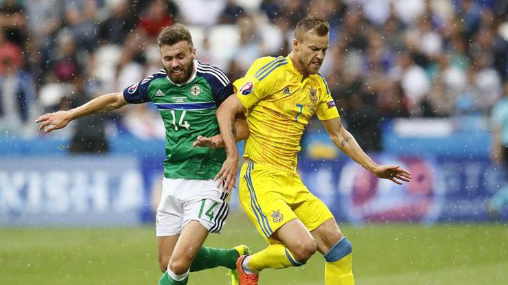 Результаты матча Украина - Северная Ирландия на Евро-2016