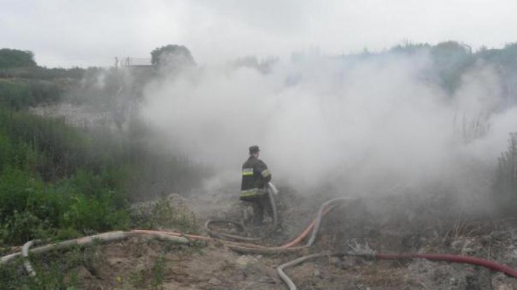 Для ликвидации пожара были задействованы 24 человека и 7 единиц техники
