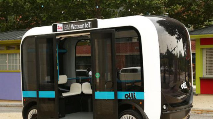 В Вашингтоне жителей будет перевозить напечатанный 3D-автобус