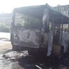 В Одессе водитель выпрыгнул на ходу из горящей маршрутки (фото) 