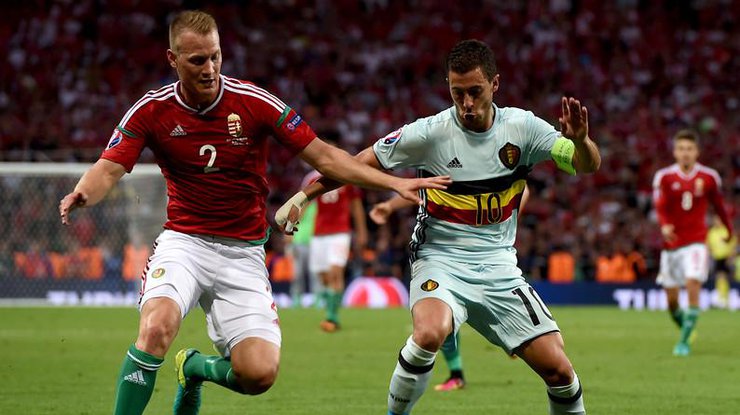 Евро-2016: матч Бельгия-Венгрия