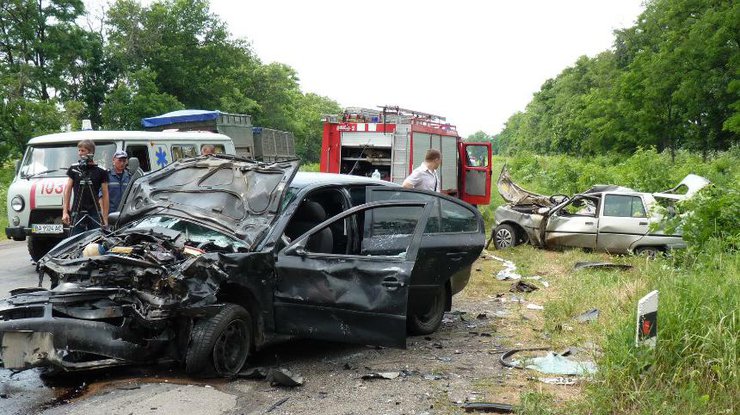 Трагедия произошла на трассе Знаменка-Луганск-Изварино в районе села Пантаевка