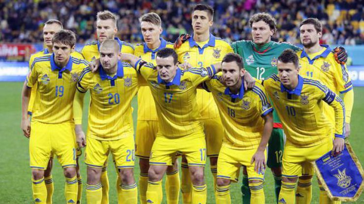 Сборная Украины потеряла 11 позиций в рейтинге ФИФА