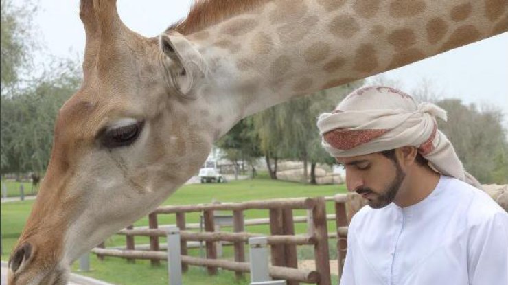 Принц Дубая ездит в метро и осваивает лошадь 