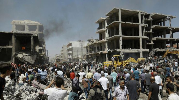 Число погибших от взрыва в Сирии увеличилось до 67 человек. Фото: AFR