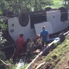 Автобус с украинцами упал в обрыв в Норвегии