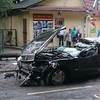 На Прикарпатье "Мерседес" попал в страшную аварию (фото)