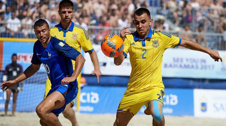 Сборная Украины по пляжному футболу вышла в финал Евролиги
