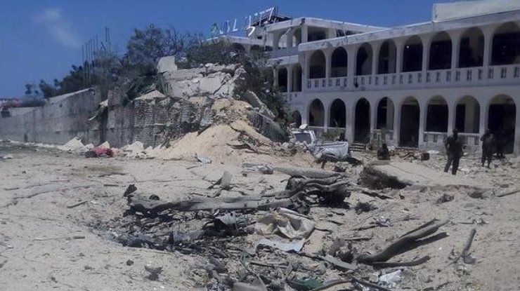 Взрыв в Сомали / Фото: sonna.so