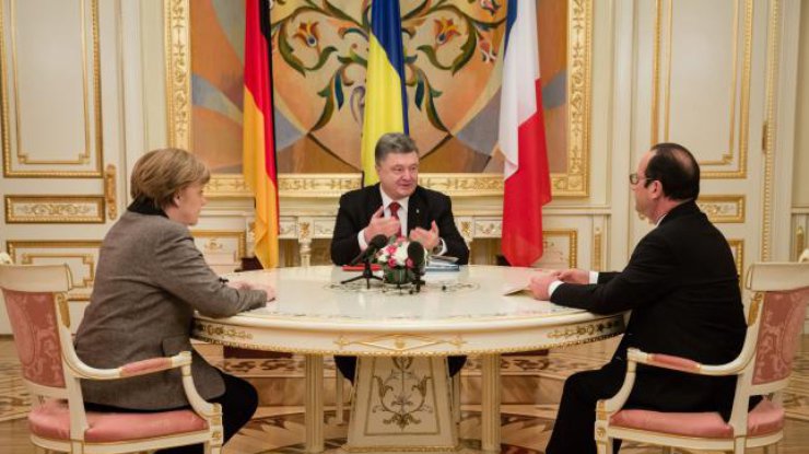 Украина согласовала с Францией и Германией возобновление нормандского формата Фото: АП