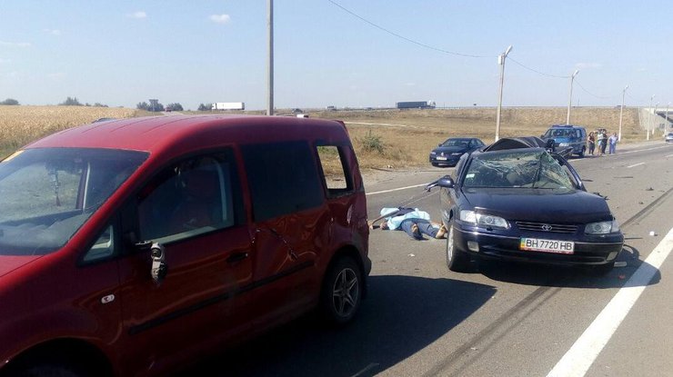 Ужасная авария на трассе Киев-Одесса