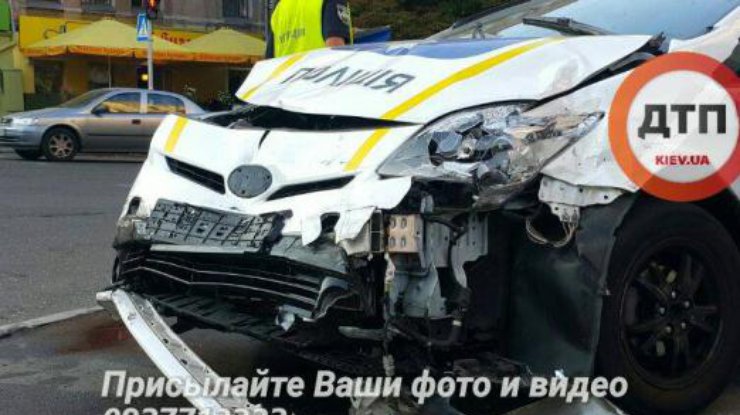 В Киеве на Саксаганского произошла жуткая авария