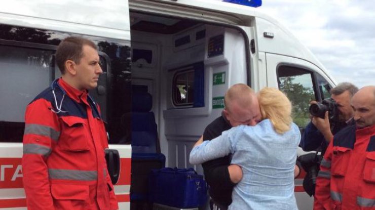 Красный Крест выступил посредником в обмене пленными на Донбассе (фото: Громадське-ТБ)
