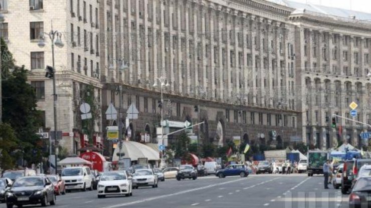  В центре Киева на этой неделе перекроют 13 улиц