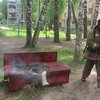 В Киеве житель Оболони чуть не сгорел вместе с диваном