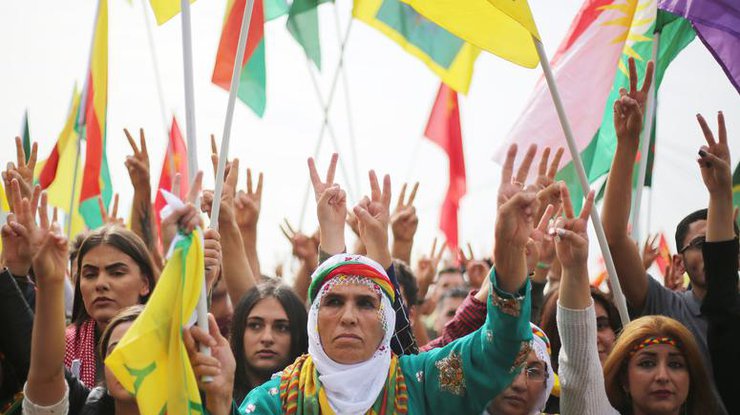 В Кельне курды протестуют против Эрдогана