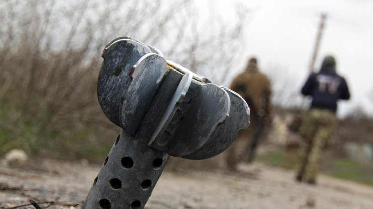В результате обстрела ранение получил один украинский военный