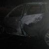В Харькове посреди дороги расплавился BMW (фото)