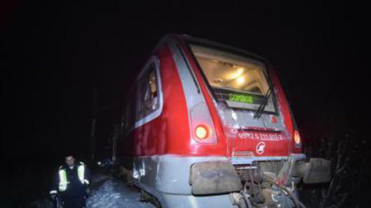В Сербии столкнулись два поезда