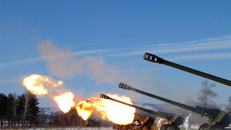 На Донбассе боевики накрыли артиллерией позиции украинских военных 