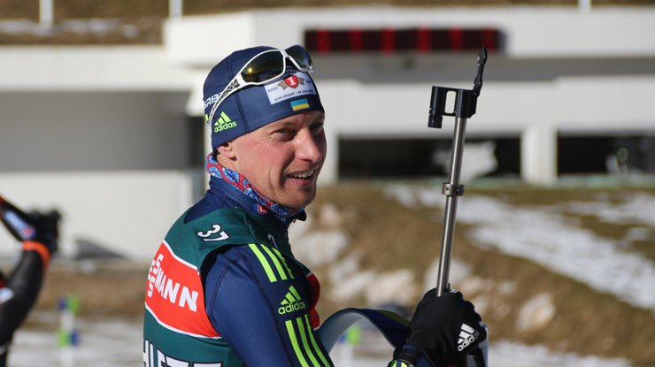 Украинский биатлонист Александр Жирный. Фото: biathlon.com.ua