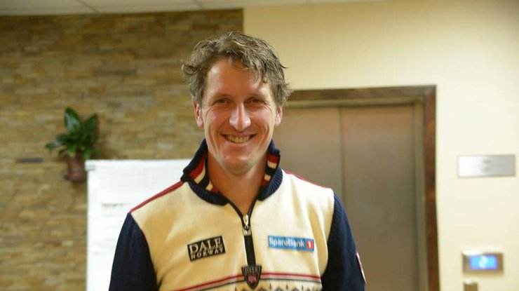 Норвежский лыжник и биатлонист Ларс Бергер