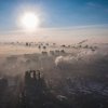 На Киев надвигается туман 