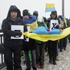 День соборности: активисты соединили берега Днепра "живой цепью" (видео)