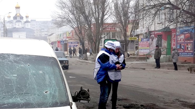 На Донбассе погибли пять мирных жителей - ОБСЕ