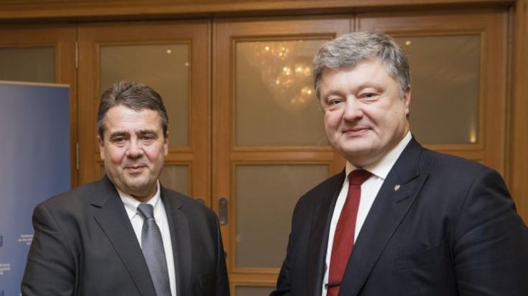 Порошенко и глава МИД Германии обсудили эскалацию конфликта на Донбассе (фото: president.gov.ua)