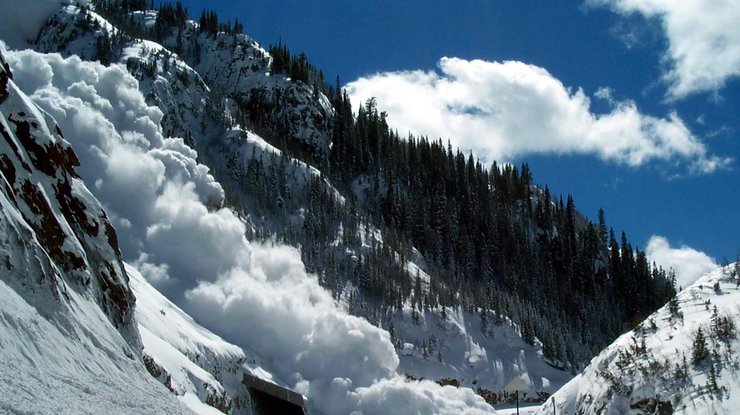 На Закарпатье сошла страшная лавина в 40 тонн снега