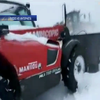 В Черкасской области из снежной ловушки спасали скорые помощи