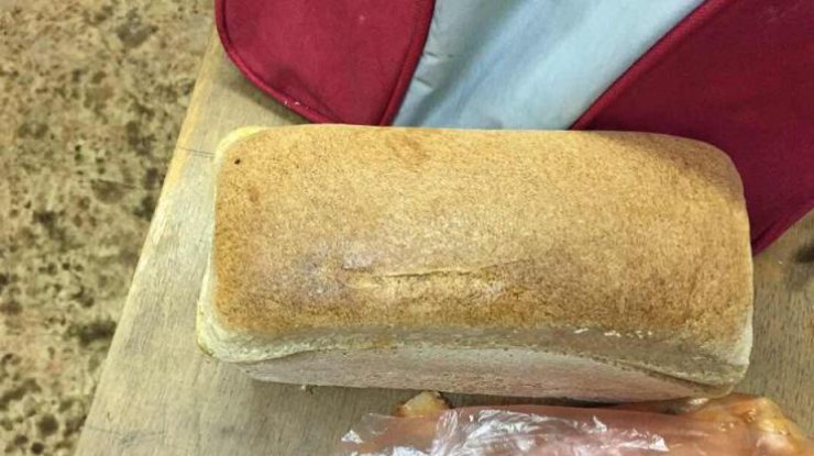 Собака нашла в буханке хлеба наркотики (фото: dpsu.gov.ua)