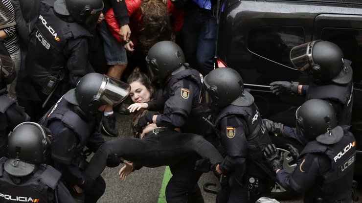 Референдум в Каталонии: названо шокирующее число пострадавших 