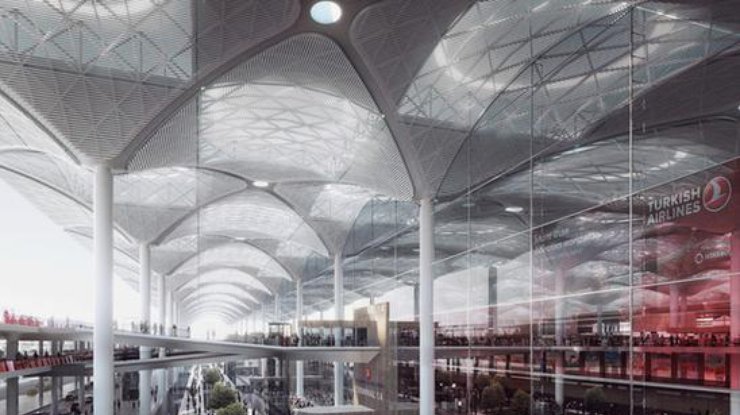 Макет нового аэропорта в Стамбуле / Фото: MIR