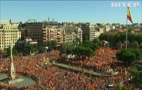 В Испании проходят митинги в защиту единства страны